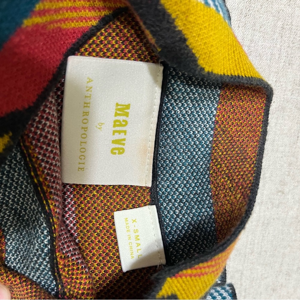 Colorful Chevron Pattern Sweater - Picture 2 of 3